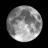 Moon age: 15 days, 22 hours, 7 minutes,99%