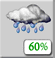 Tuesday: Rain likely. Cloudy, with a high near 42. Chance of precipitation is 60%. Tuesday: Light Rain Likely
