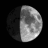 Moon age: 8 days, 21 hours, 28 minutes,70%