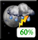 Sunday Night: Showers And Thunderstorms Likely then Chance Showers And Thunderstorms