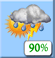 Today: Chance Showers And Thunderstorms then Showers And Thunderstorms